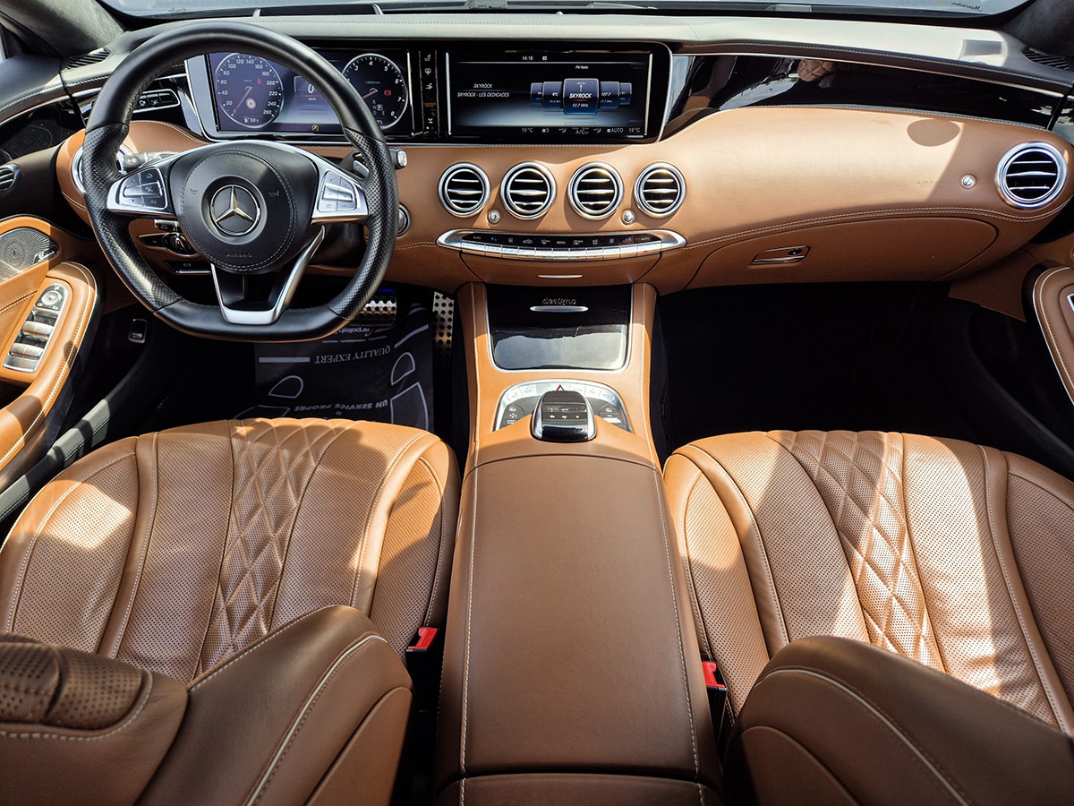 Mercedes-Benz Classe S Coupe 500 4matic - intérieur avant