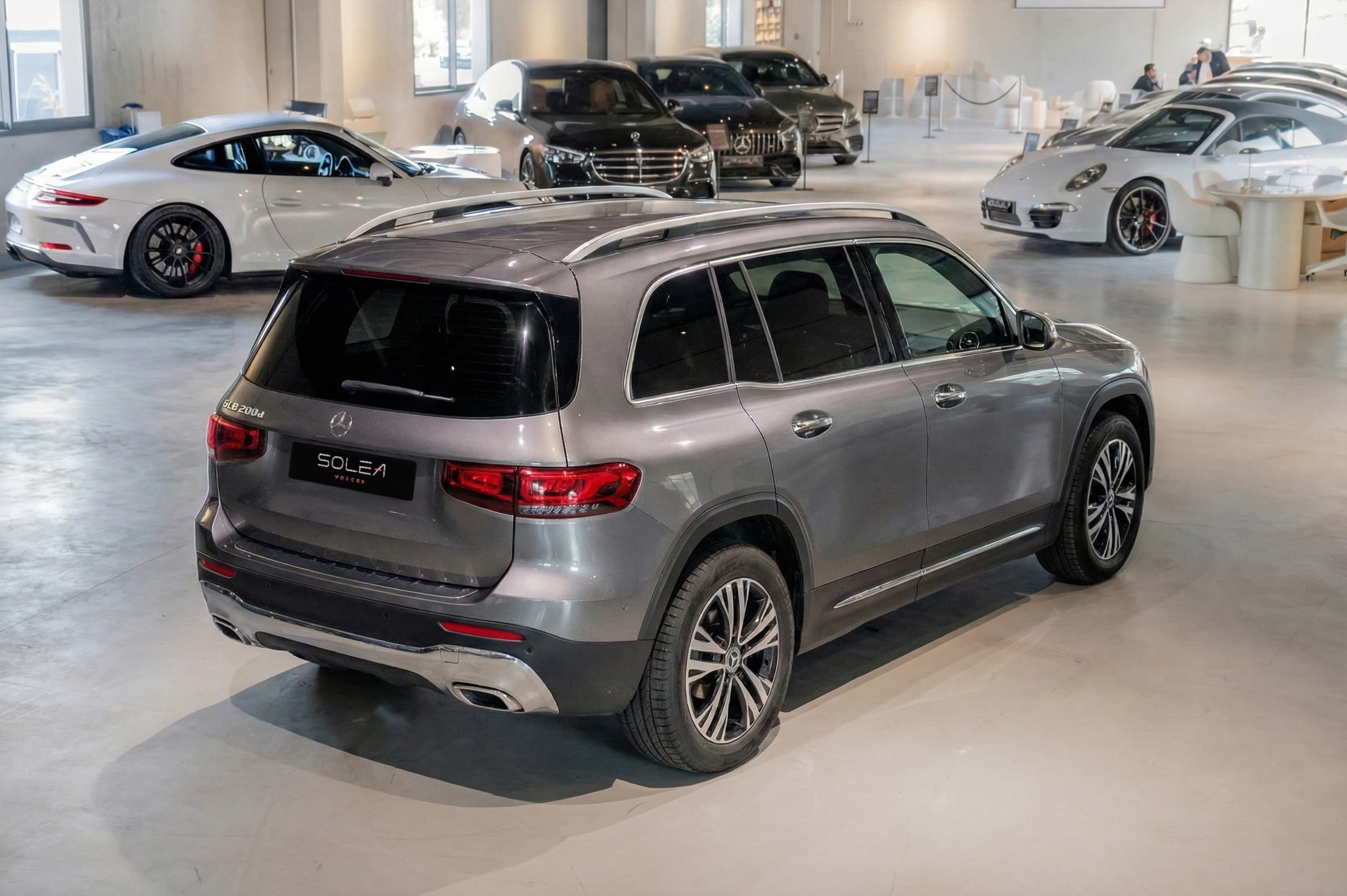 Mercedes GLB 34 arrière droit