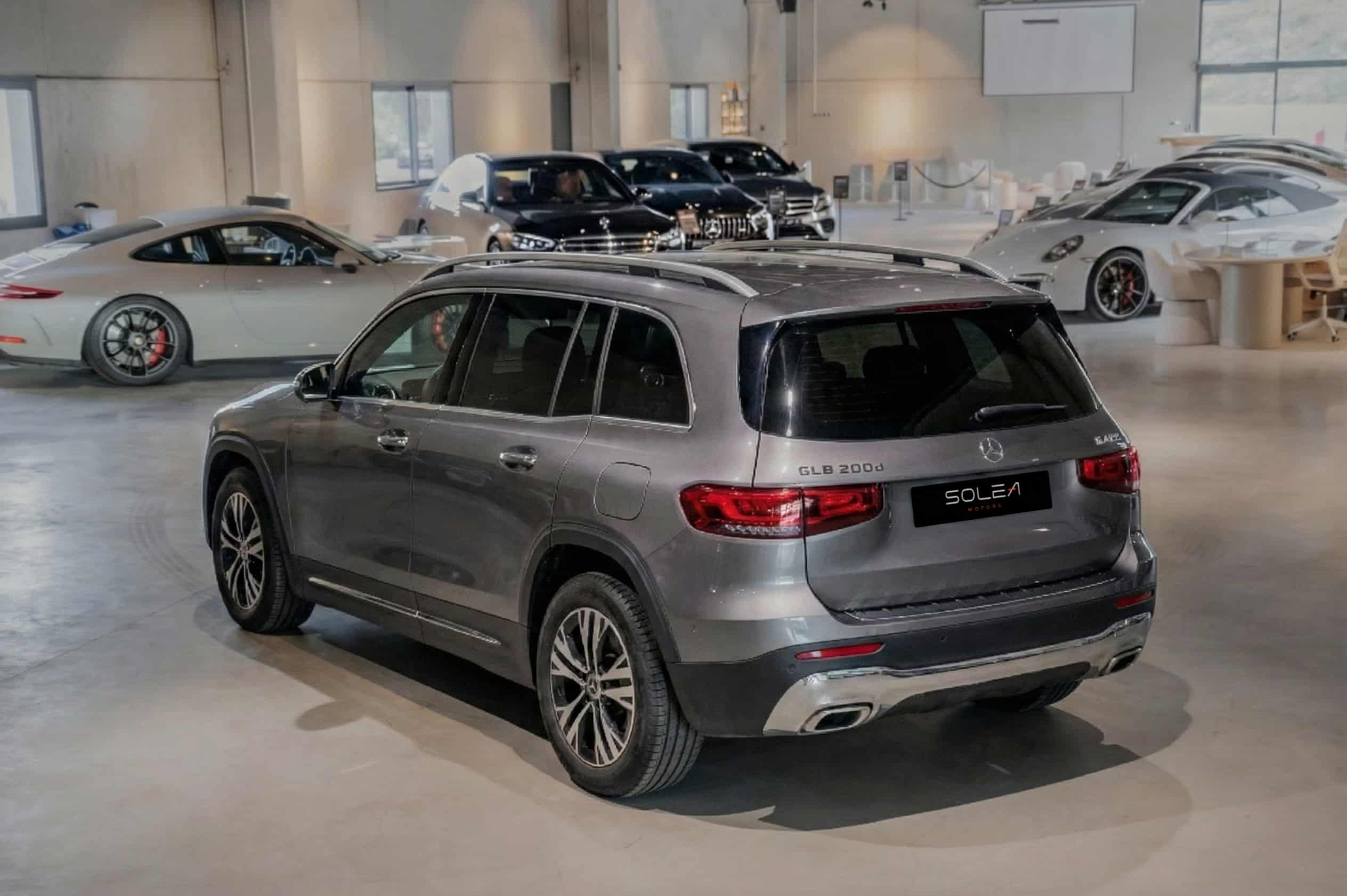 Mercedes GLB 34 arrière gauche