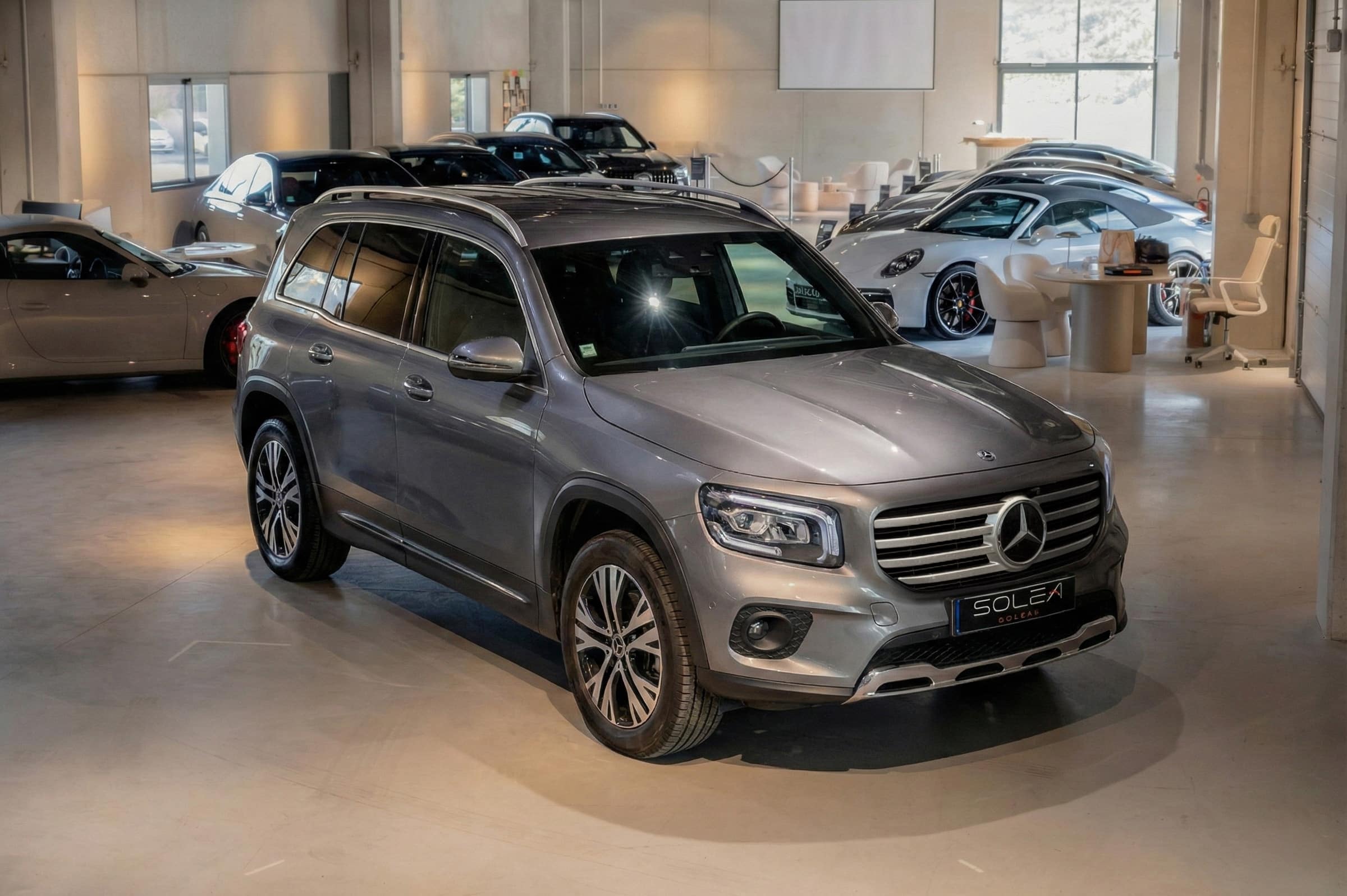 Mercedes GLB 34 avant droit