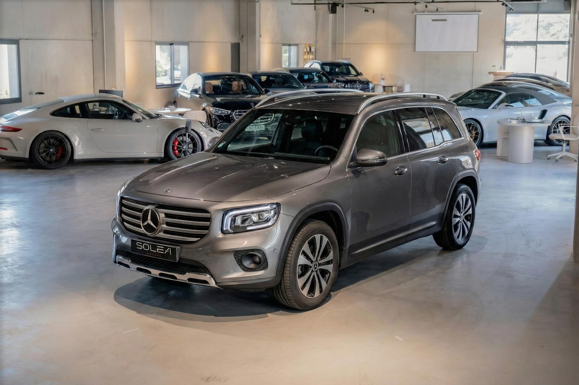 Mercedes GLB 34 avant gauche