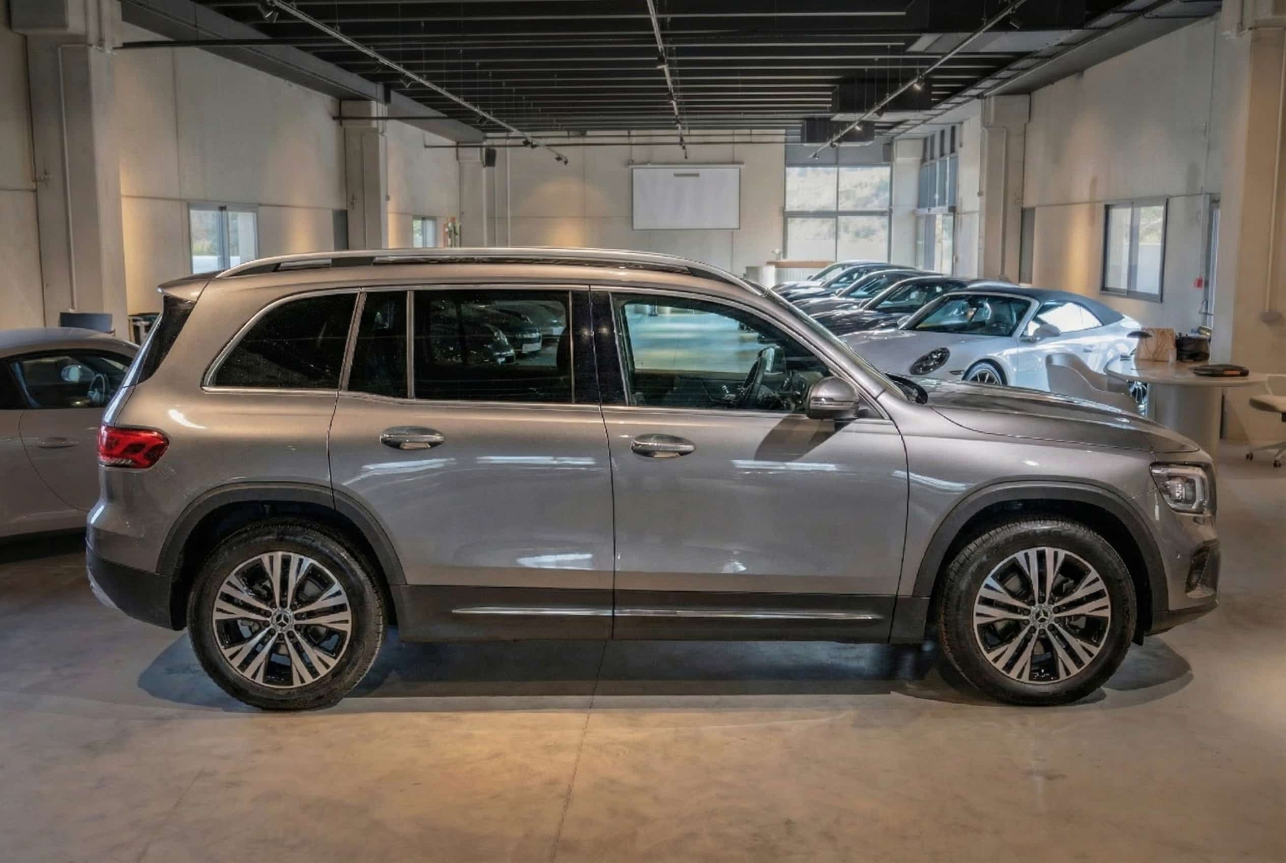 Mercedes GLB côté droit