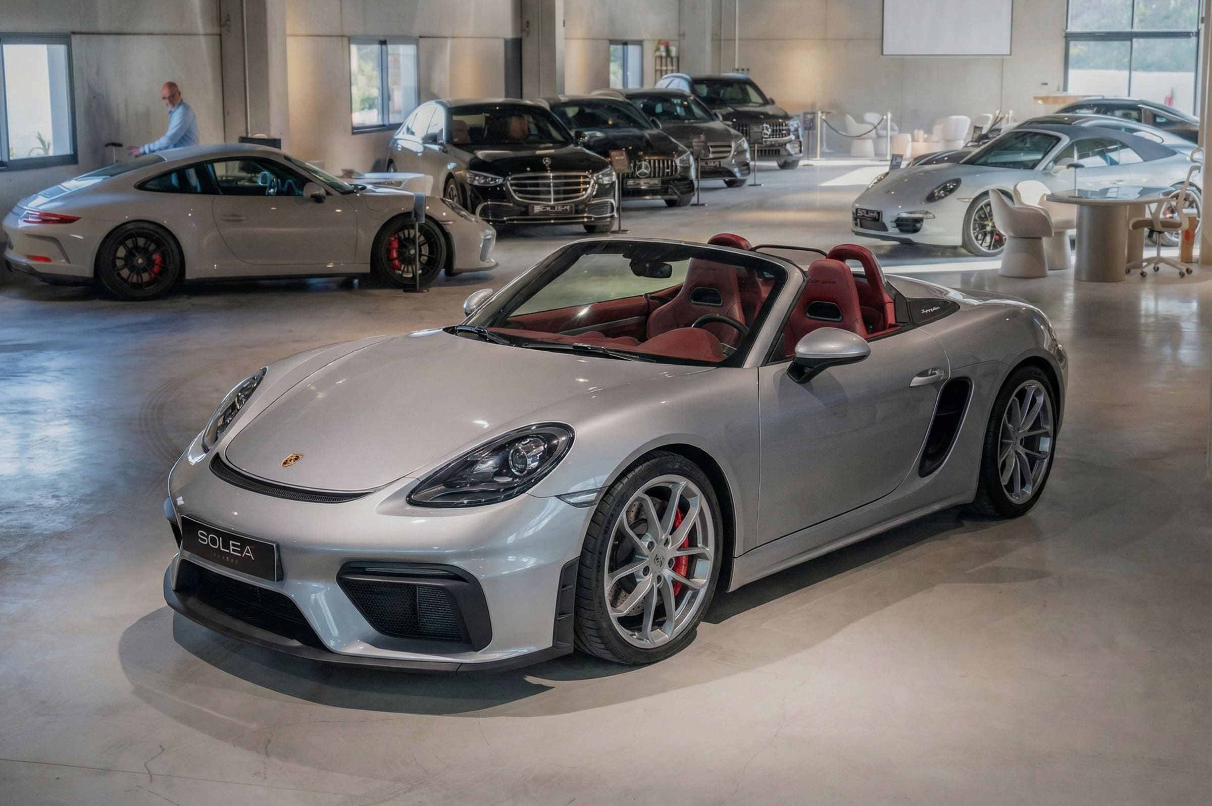 3_4 Porsche 718 Boxster Spyder