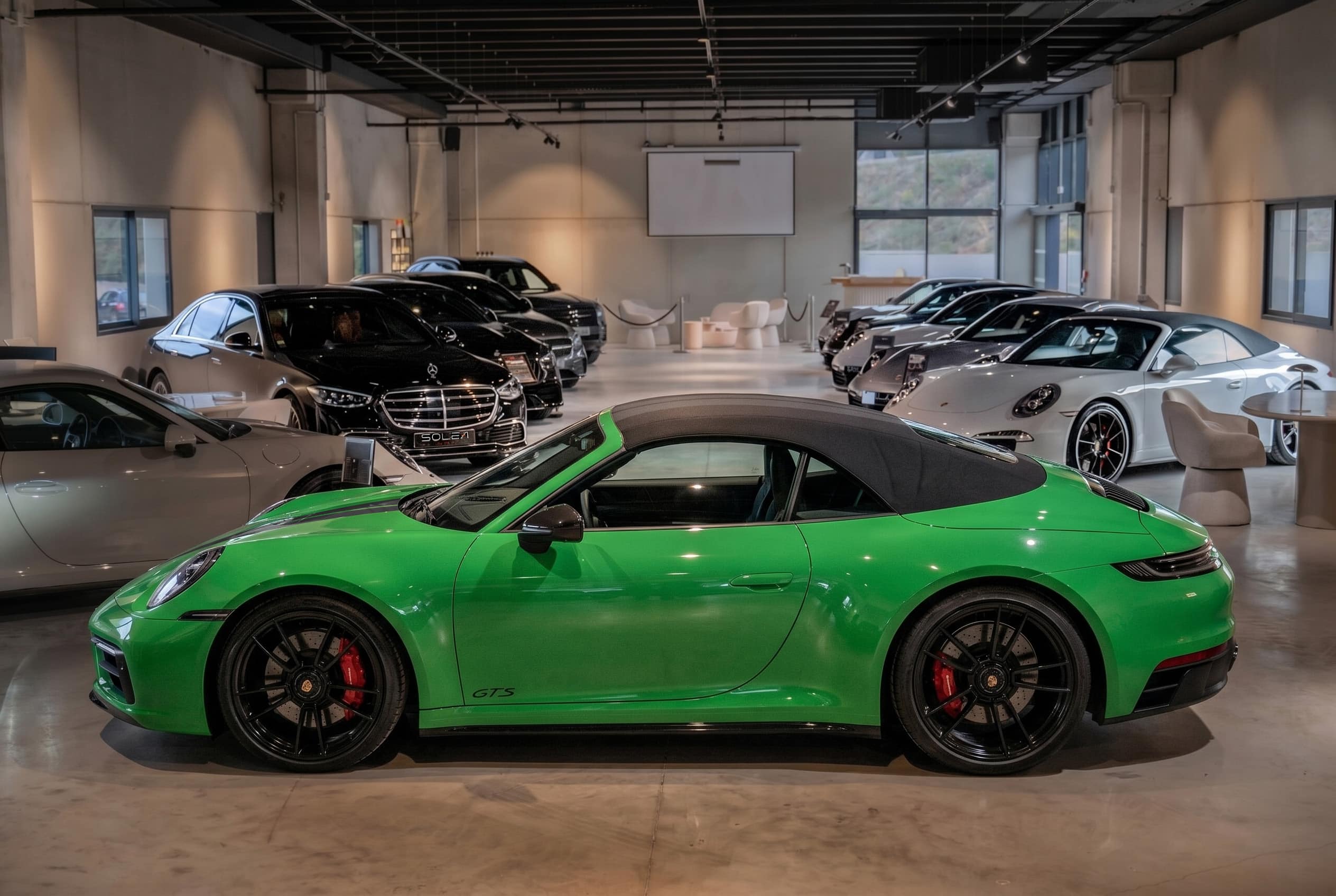 992 GTS Cab profil gauche